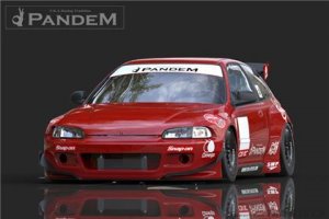 Honda Civic Wide-Body Kit - GReddy - Rocket Bunny - `92-`95